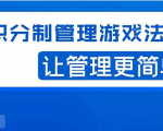 宅男·积分制管理游戏法则，让你从0到1，从1到N+，玩转积分制管理-鱼梓小栈