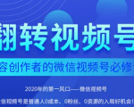 翻转视频号-内容创作者的视频号必修课，3个月涨粉至1W+-鱼梓小栈