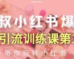 狼叔小红书爆款推广引流训练课第12期，手把手带你玩转小红书-鱼梓小栈