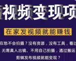 在家也能操作的短视频赚钱项目，无需真人，不用拍摄，纯搬运月入2到5万-鱼梓小栈