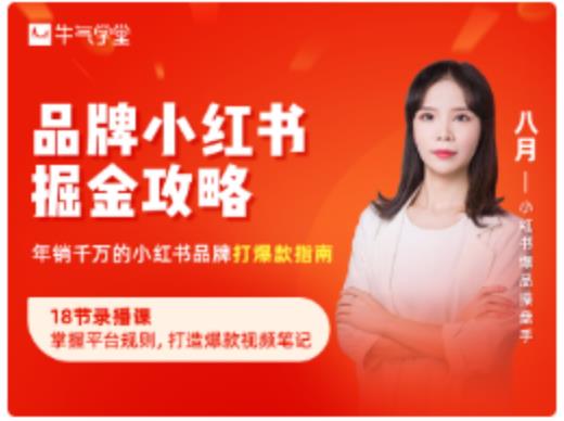 品牌小红书掘金攻略，年销千万的小红书品牌打爆款指南-鱼梓小栈