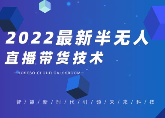 禾兴社·2022最新抖音半无人直播带货技术及卡直播广场玩法，价值699元-鱼梓小栈