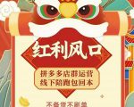 左右电商拼多多无货源店群玩法：从0~1，36节实战保姆教程，​极速起店必出单-鱼梓小栈