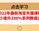 樊剑2022年最新淘宝天猫课程-转化率至少提升200%系列教程(高级)-鱼梓小栈