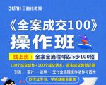 《全案成交100》全案全流程4段25步100招,操作班-鱼梓小栈