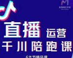 美尊-抖音直播运营千川系统课：直播​运营规划、起号、主播培养、千川投放等-鱼梓小栈