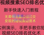 宋老师·短视频搜索SEO优化，教你10分钟创作一个短视频，三天排名上第一-鱼梓小栈