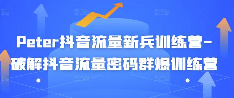Peter抖音流量新兵训练营-破解抖音流量密码群爆训练营（新兵）-鱼梓小栈