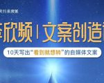 李欣频|文案创造课,0基础可报10天写出“看到就想转”的自媒体文案-鱼梓小栈