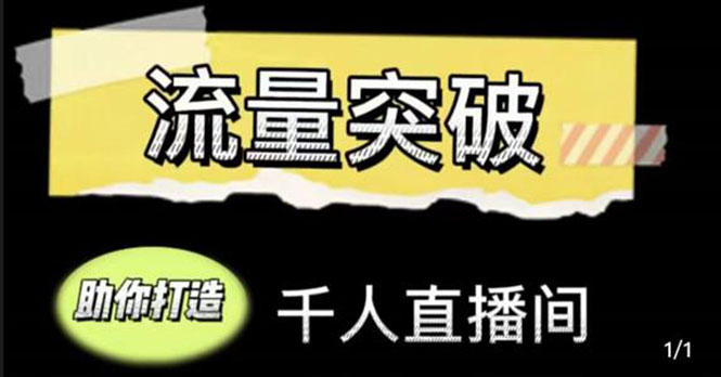 直播运营实战视频课，助你打造千人直播间（14节视频课）-鱼梓小栈