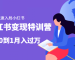 小红书变现特训营:带你快速入局小红书,从0到1月入过万-鱼梓小栈