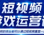 短视频游戏赚钱特训营，0门槛小白也可以操作，日入1000+-鱼梓小栈