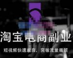 蓝Sir派·淘宝短视频快速起店，替代传统搜索方式，学会做一个不一样的淘宝店-鱼梓小栈