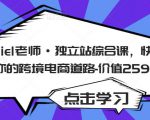 Daniel老师·独立站综合课，快速开启你的跨境电商道路-价值2599元-鱼梓小栈