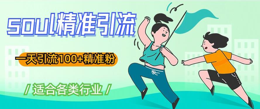 soul精准引流系列课程，一天引流100+精准粉，适合各类行业-鱼梓小栈