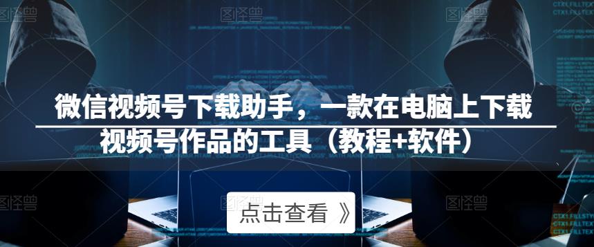 微信视频号下载助手，一款在电脑上下载视频号作品的工具（教程+软件）-鱼梓小栈