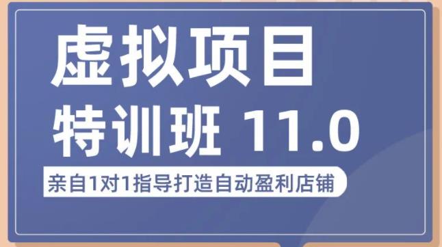 陆明明·虚拟项目特训班（10.0+11.0），0成本获取虚拟素材，0基础打造自动盈利店铺-鱼梓小栈