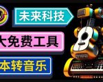 抢先体验未来Ai科技-文本转音乐工具，只需输入文字描述，即可创作歌曲和音乐-鱼梓小栈
