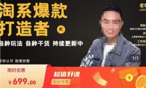 锋投老叶全店动销，淘系干货汇总，各种玩法，淘系爆款打造者-鱼梓小栈