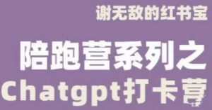 谢无敌ChatGPT打卡营，教你更好地使用ChatGPT来提高工作效率-鱼梓小栈