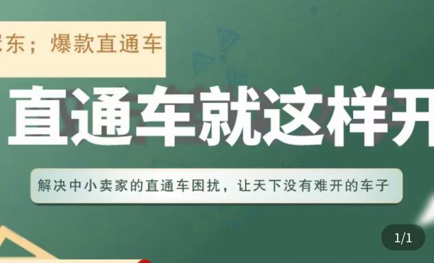 冠东·淘系直通车保姆级教程，全面讲解直通车就那么简单-鱼梓小栈