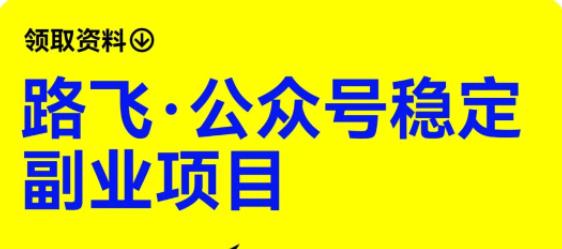 路飞·公众号稳定副业项目，你只要无脑去推广，粉丝和收入，自然就来了-鱼梓小栈