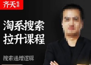 齐天电商·淘系搜索提升课程，​搜索递增标准化，动销标准化流程-鱼梓小栈