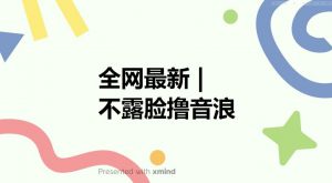 全网最新不露脸撸音浪，跑通自动化成交闭环，实现出单+收徒收益最大化【揭秘】-鱼梓小栈