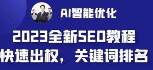 2023最新网站AI智能优化SEO教程,简单快速出权重,AI自动写文章+AI绘画配图-鱼梓小栈