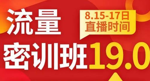 秋秋线上流量密训班19.0，打通流量关卡，线上也能实战流量破局-鱼梓小栈