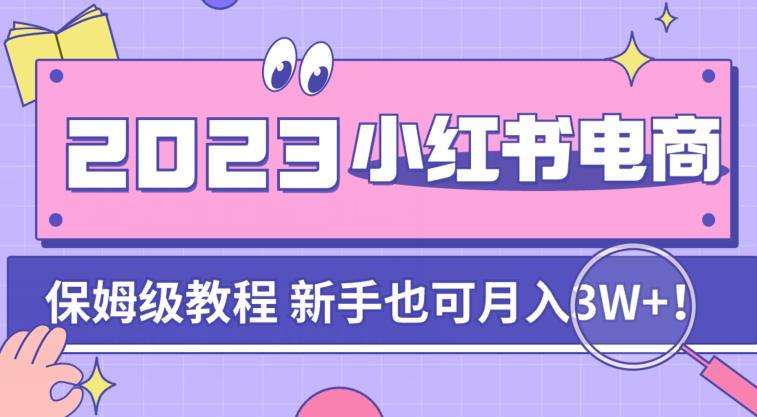 阿本小红书电商陪跑营4.0，带大家从0到1把小红书做起来-鱼梓小栈