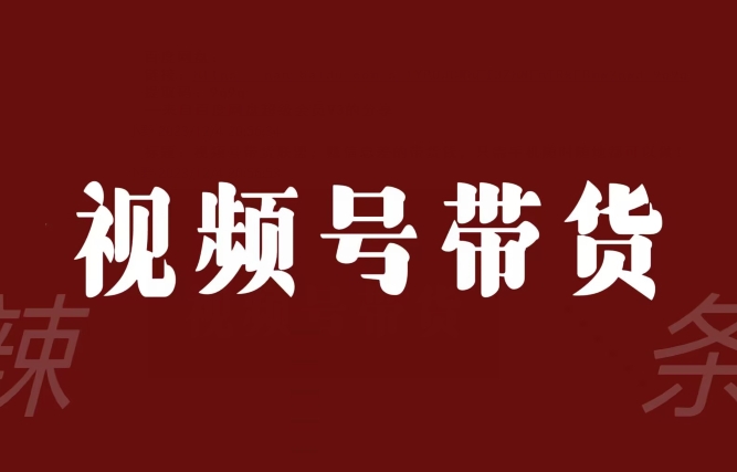 视频号带货联盟，赚信息差的带货钱，只需手机随时随地都可以做！-鱼梓小栈