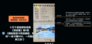 十万个富翁修炼宝典之5.揭秘旅游卡项目骗局，号称“一张卡赚500，一天能卖两三张”-鱼梓小栈
