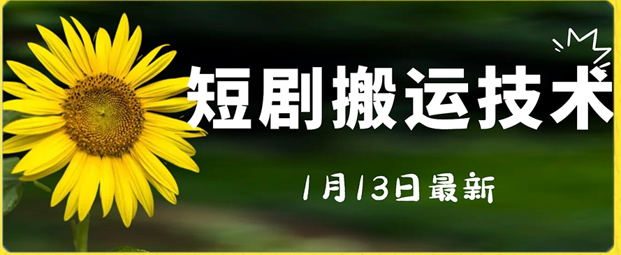 最新短剧搬运技术，电脑手机都可以操作，不限制机型-鱼梓小栈