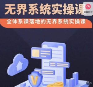 老衲·无界系统实操课，全体系落地无界改版后选择、出价、高投产做付费引流-鱼梓小栈