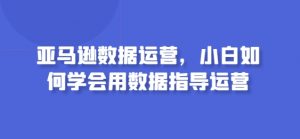 亚马逊数据运营，小白如何学会用数据指导运营-鱼梓小栈