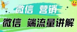 4.19日内部分享《微信营销流量端口》微信付费投流【揭秘】-鱼梓小栈