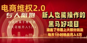 电商维权 4.0 如何做到月入 5 万+每天 1 小时新人也能快速上手【仅揭秘】-鱼梓小栈