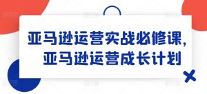 亚马逊运营实战必修课,亚马逊运营成长计划-鱼梓小栈