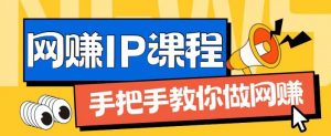 ip合伙人打造1.0,从0到1教你做网创,实现月入过万【揭秘】-鱼梓小栈