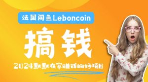 法国闲鱼Leboncoin跨境电商教程:环境邮箱电话解决产品上传及流量,悄悄赚钱【揭秘】-鱼梓小栈