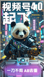 梅花实验窒微信视频号连怼玩法技巧起飞4.0一键AB破解版【揭秘】-鱼梓小栈