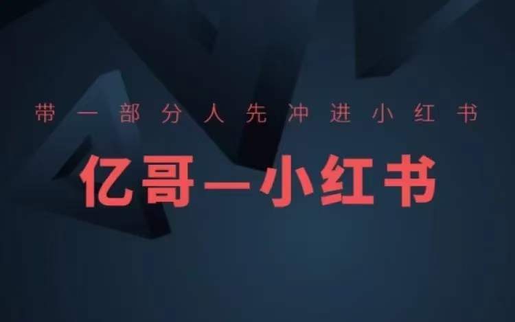 ​​带一部分人先冲进小红书，小红书开店、选品、爆款裂变-鱼梓小栈