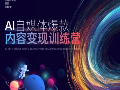 AI自媒体爆款内容变现训练营，20%底层逻辑，60%实操方法，20%案例拆解(即学即用)-鱼梓小栈