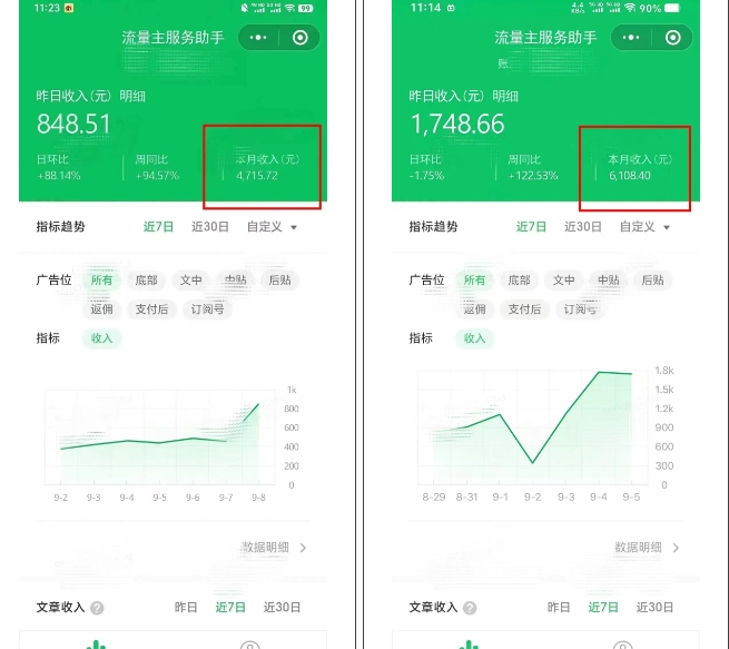腾讯广告流量主项目，公众号图文玩法，月入过万-鱼梓小栈