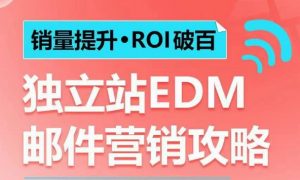 销量提升•ROI破百 独立站EDM邮件营销攻略，如何通过邮件营销每年获得100万美金销售额!-鱼梓小栈