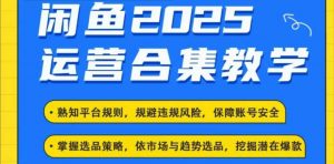 2025闲鱼电商运营全集，2025最新咸鱼玩法-鱼梓小栈